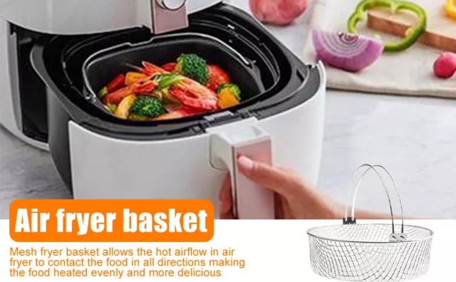 Ovente Electric Air Fryer 3.2 Quart Non-Stick Portable Fry Basket & Grill  Pan, 1300 Watt
