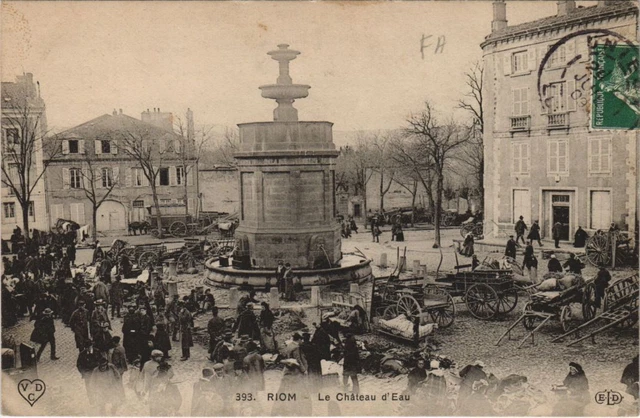 CPA RIOM Le Chateau d'Eau (1254769)