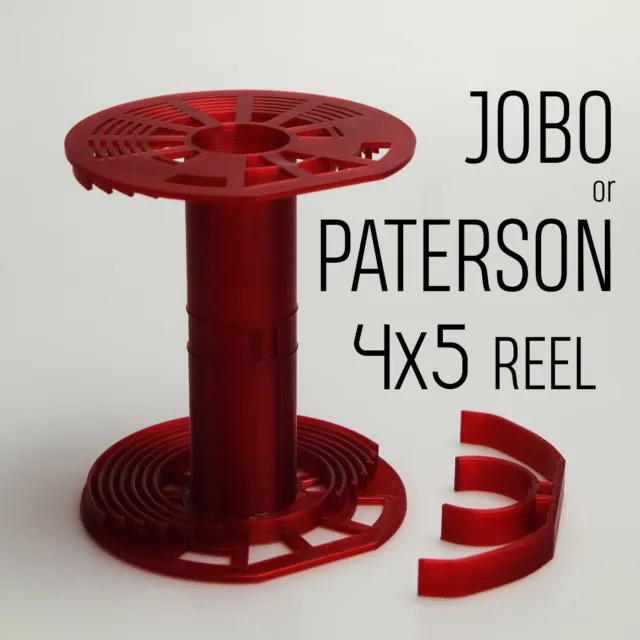 4x5 Film Holder Reel Spire for Jobo 1540 / Paterson System for 4x5 view camera