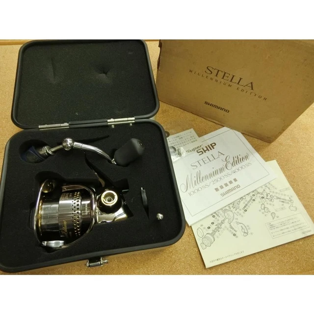 新品未使用　SHIMANO STELLA 2500ss millennium SHIMANO 00 MILLENNIUM STELLA 2500SS SPINNING REEL FISHING
