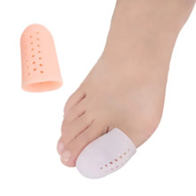 Nueva útil cubierta para dedos de los pies cómoda gran protección gel silicona