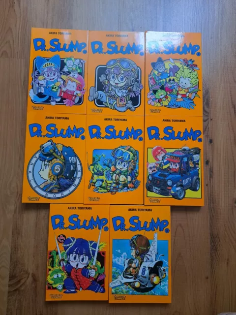 DR. SLUMP | Band 2-9 | Akira Toriyama | Carlsen Manga | Deutsch 2000