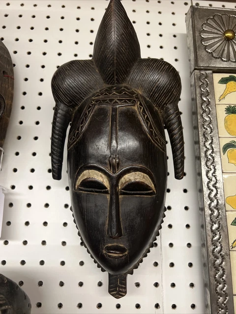 A Baule Portrait Mask,  African Mask