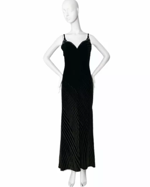 Valentino Boutique 1998 runway vintage evening gown maxi dress