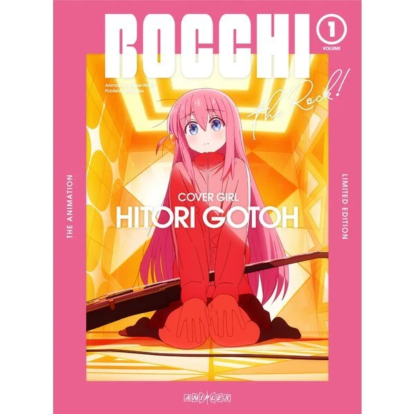 BOCCHI THE ROCK ! Vol.1 Blu-ray Soundtrack CD Booklet First Limited Edition F/S