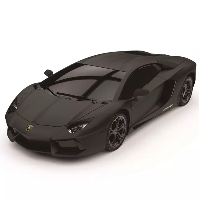 1:24 Scale Lamborghini Aventador Black Remote Control RC Car