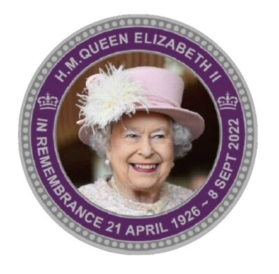 Cuillère à Thé Décorative Reine Elizabeth II 1926-2022 - Souvenir Commémoratif Royal