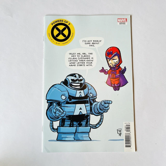 Marvel Comics X-Men POWERS OF X #3 SKOTTIE YOUNG Variant Cover