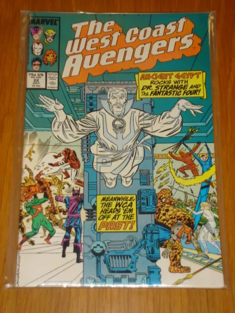 West Coast Avengers #22 Vol 1 Comic Fantastic Four July 1987