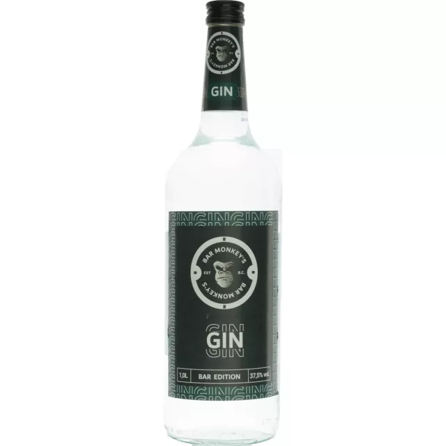 Bar Monkeys Gin 1,0 Liter 37,5 % Vol.