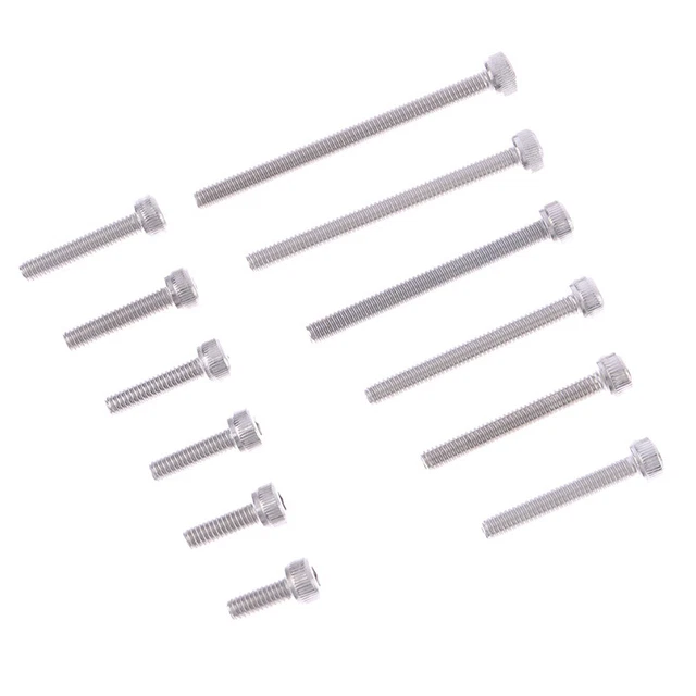 10 pz viti tappo testa bullone per bicicletta presa esagonale 304 acciaio inox Din912 M4]