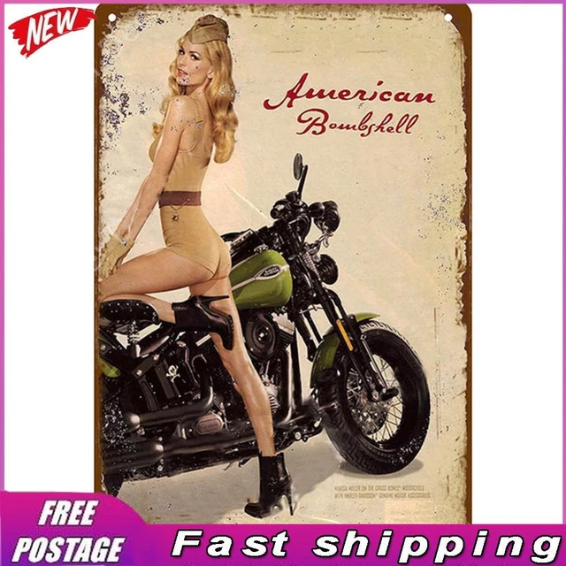 Modello Moto Retrò In Metallo Boerni - Decorazione Desktop 20x11x8cm Per Appassionati Di Moto - Foto 13