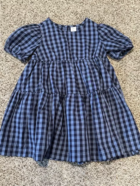 Baby Gap Girls Gingham Spring Summer Dress 3t