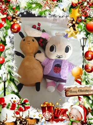Bing OFFERTA !! Cuscino sagomato Bing originale peluche rai yoyo 