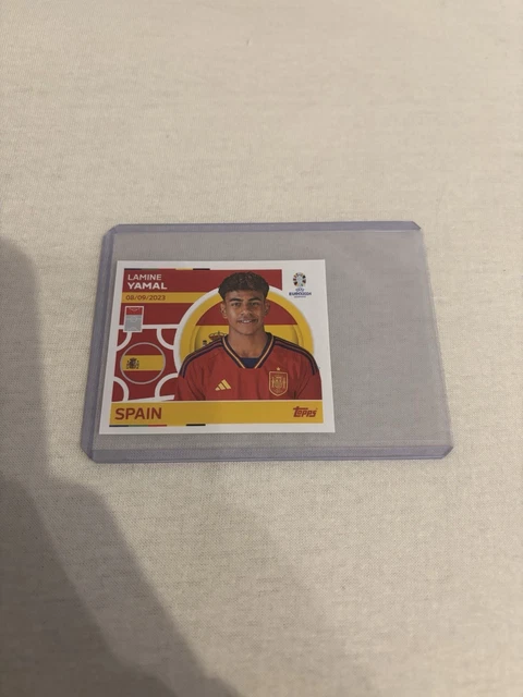 PANINI LOT 4 Image Sticker Chromo Lamine YAMAL World Class 2024 Rookie