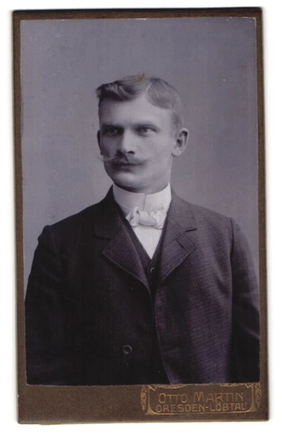 Fotografie Otto Martin, Dresden-Löbtau, Reisewitzerstr. 18, Portrait junger cha