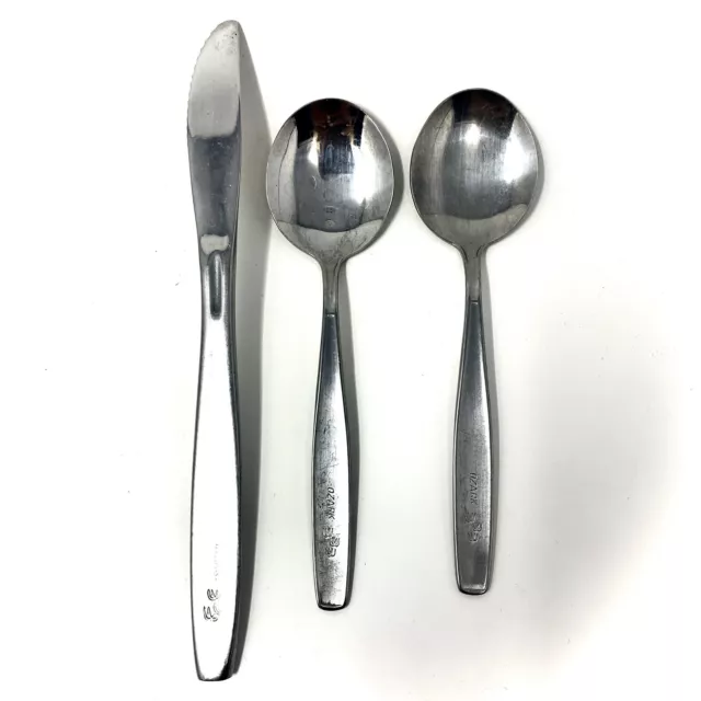 Ozark Airlines Stainless Cutlery Silverware Flatware Aviation Collectibles 3pc