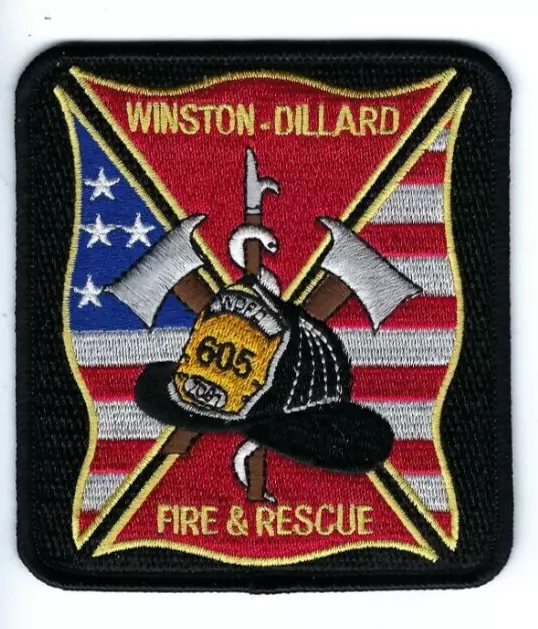 Winston-Dillard (Douglas County) OR Oregon Fire & Rescue Dept. patch - NEW!