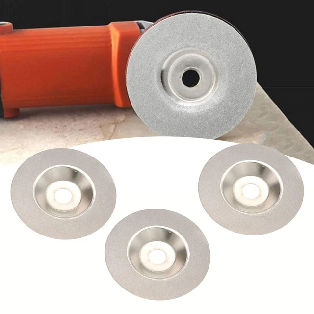 Roue à disques coupés polyvalente 100 mm pour verre/céramique/marbre multiple