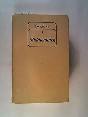 Middlemarch ohne Angabe Buch