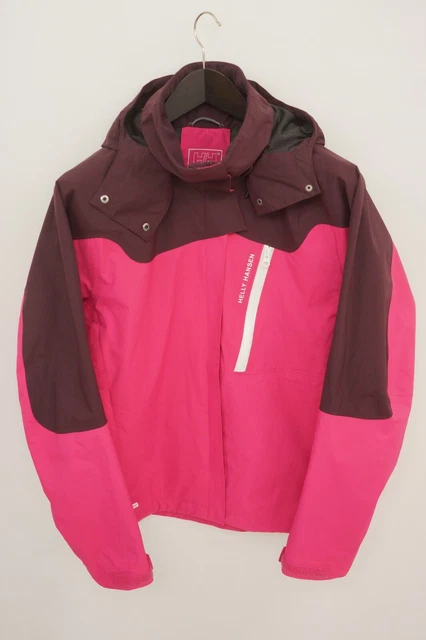 Donna Helly Hansen Giacca Traspirante Hellytech Cappuccio Impermeabile M VAZ111