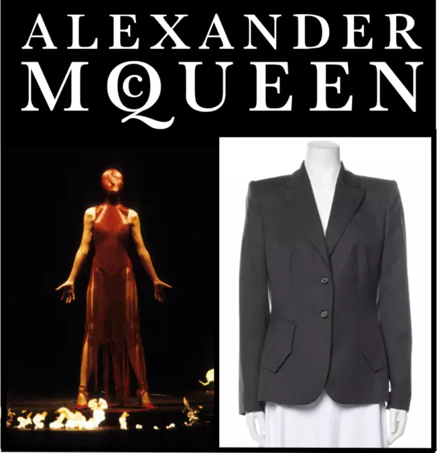 Alexander McQueen F/W 1998 'Joan' Jacket/Blazer US6 IT42