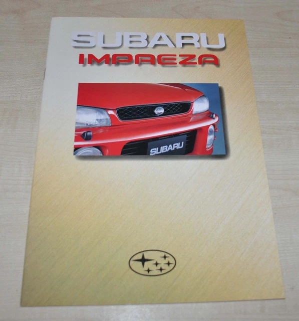 1997 Subaru Impreza Brochure Prospekt ENG