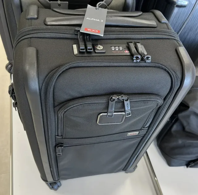 Tumi Alpha 3 International Carry On Luggage