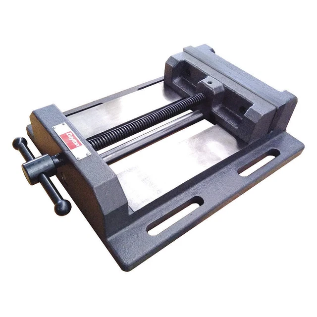 DAYTON 4TK03 Machine Vise,8",Fixed