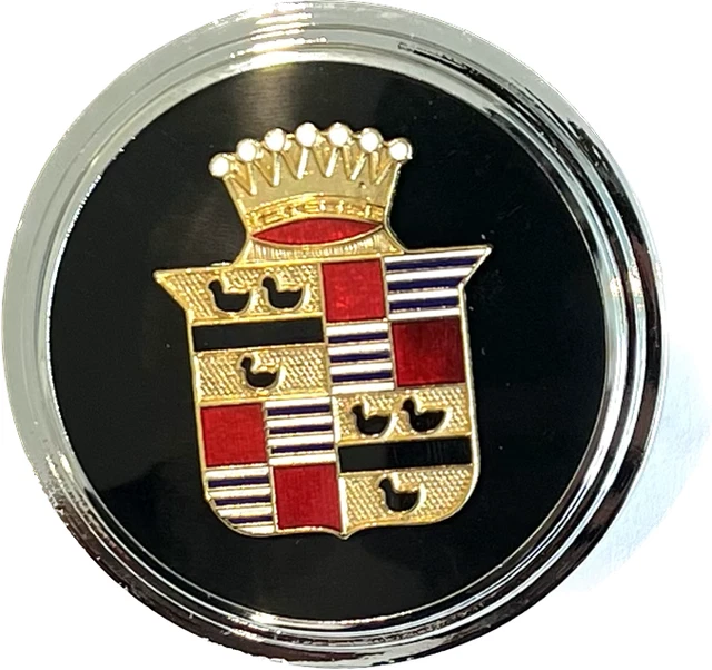 Cadillac V8 V12 V16 Dash Emblem 7/8 Stud on top CAM Part # 1002