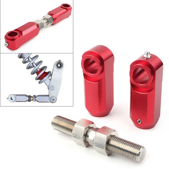 For Yamaha Raptor 700 350 660 700R ATV Motor Rear End Lowering Kit Red Aluminum