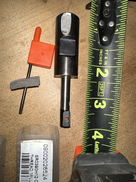 ❗️MODIFIED ❗️Carmex SR0390 H12 Int/Ext Indexable Thread M, 3/4" Shank See Note
