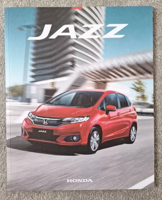 Honda Jazz MPV MK3 Car Sales Brochure Dec 2018 UK Market Promotional Material