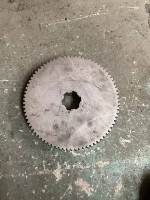 (QTY1) Helical Gear 10" Diameter 8/10P 77T