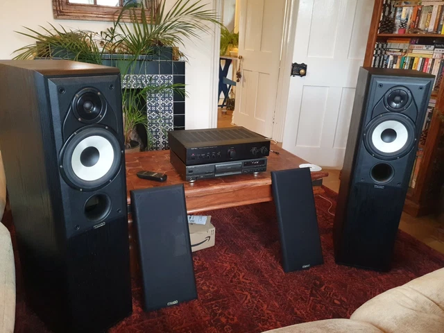 MISSION 703 FLOOR Standing Speakers good condition with original