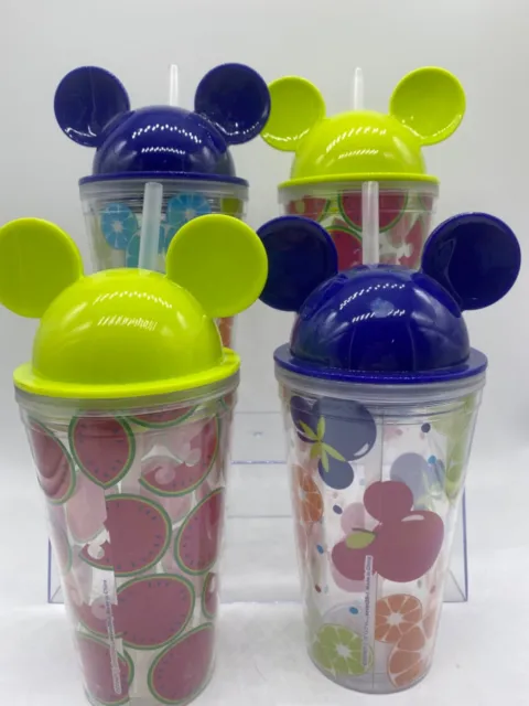 Mickey Mouse Tumbler Cup Travel Mug Water Bottle kids Refill 16oz YOU CHOOSE
