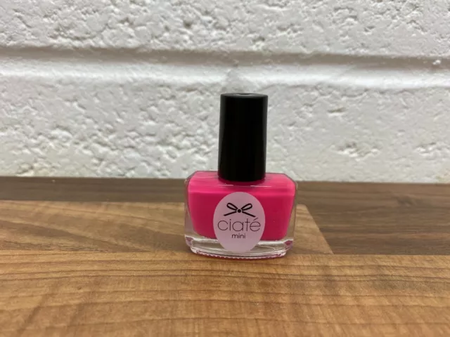 Ciate London Paint Pot Mini Nail Polish in Main Stage (Dark Pink) 5ml