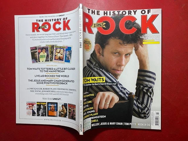 THE HISTORY OF ROCK 1985 Rivista Musica TOM WAITS KATE BUSH SMITHS REM R.PLANT