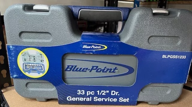 *NEW* Blue Point BLPGSS1233 1/2 inch Drive General Service Socket Set - 33 Piece