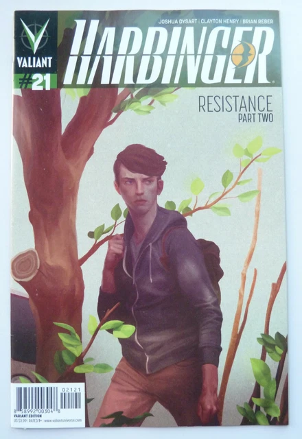 Harbinger #21 - 1st Printing - Cover B - Valiant February 2014 VF 8.0