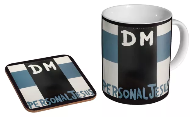 Depeche Mode Personal Jesus - Coffee / Tea Mug And Coaster Gift Set