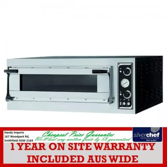 Fed Commercial Prisma Food Pizza Ovens Single Deck 4 X 40Cm Bread Bakery Tp-2-1