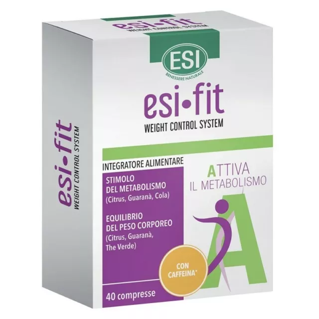 ESI Fit Attiva - Fat burning supplement 40 tablets