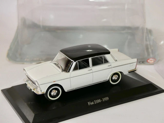 FIAT 2100 1959 Blanc et Noir NOREV Presse 1:43 sous blister