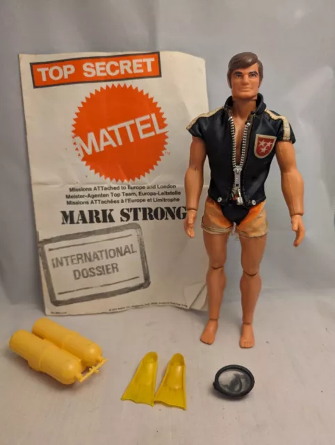 Mark Strong Mattel Big Jim Actionfigur Taucher