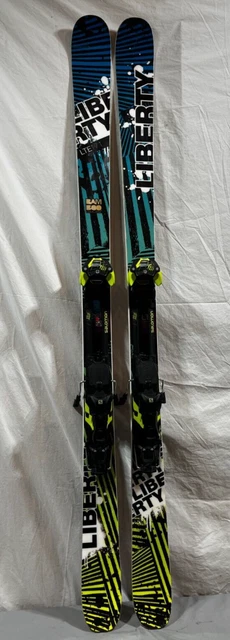 Liberty LTE 171cm 116-83-105 Twin-Tip Skis Salomon Guardian AT Bindings Large Liberty LTE 171cm 116-83-105 Twin-Tip Skis Salomon Guardian AT Bindings Large