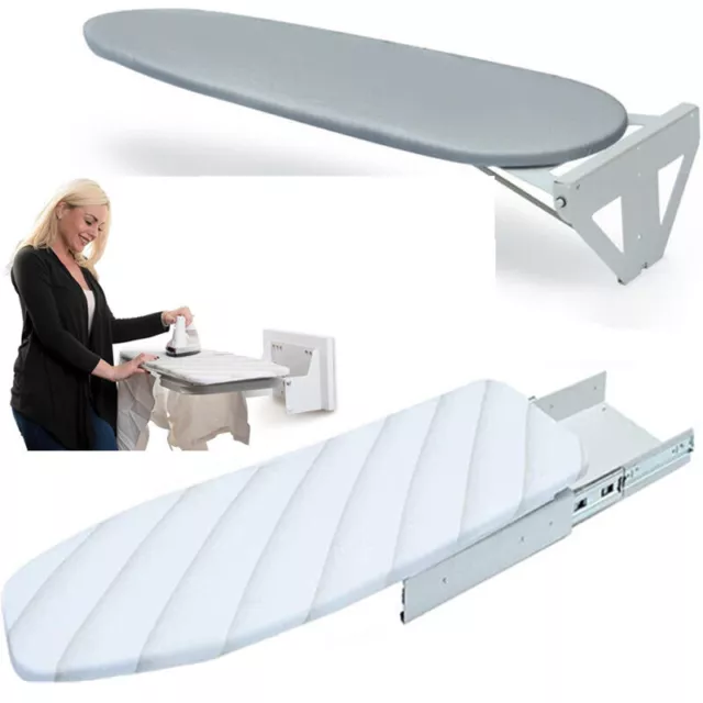 Slide-Out Folding Ironing Board Wall/Drawer Mounted Ironing Board Fold Away