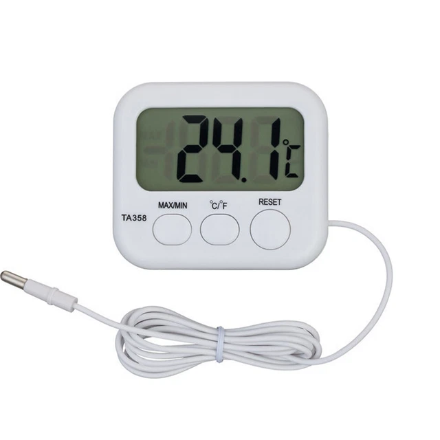 Nuovo termometro display digitale LCD acquario termometro elettronico