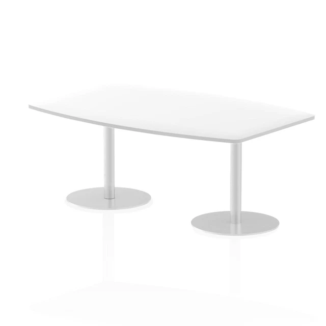 Dynamic Italia 1800Mm Poseur High Gloss Table White Top 725Mm High Leg ITL0319