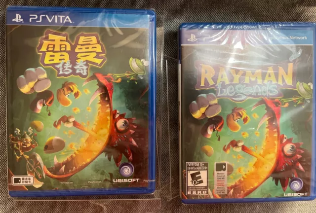 PS VITA RAYMAN LEGENDS & RAYMAN ORiGiNS 2 Games Set Japan import UBISOFT